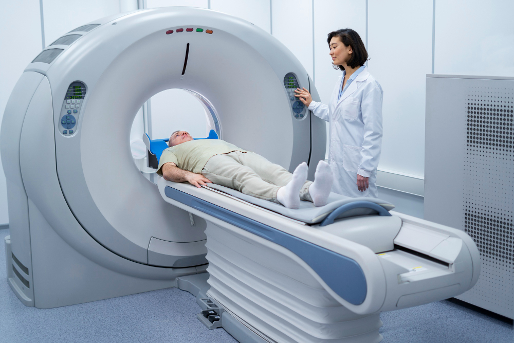 PET CT scan imaging process